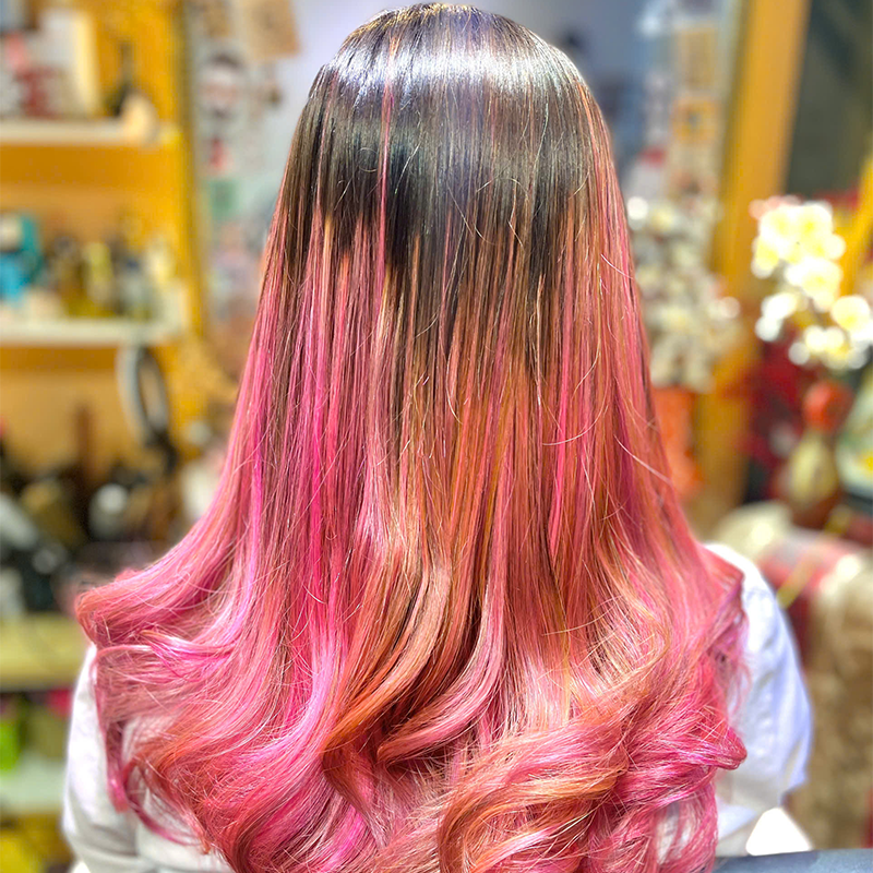 Hair's Collection – Balayage Highlight & Layer Form